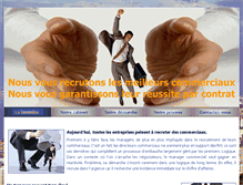 Tablet Screenshot of algerie-recrutement.com